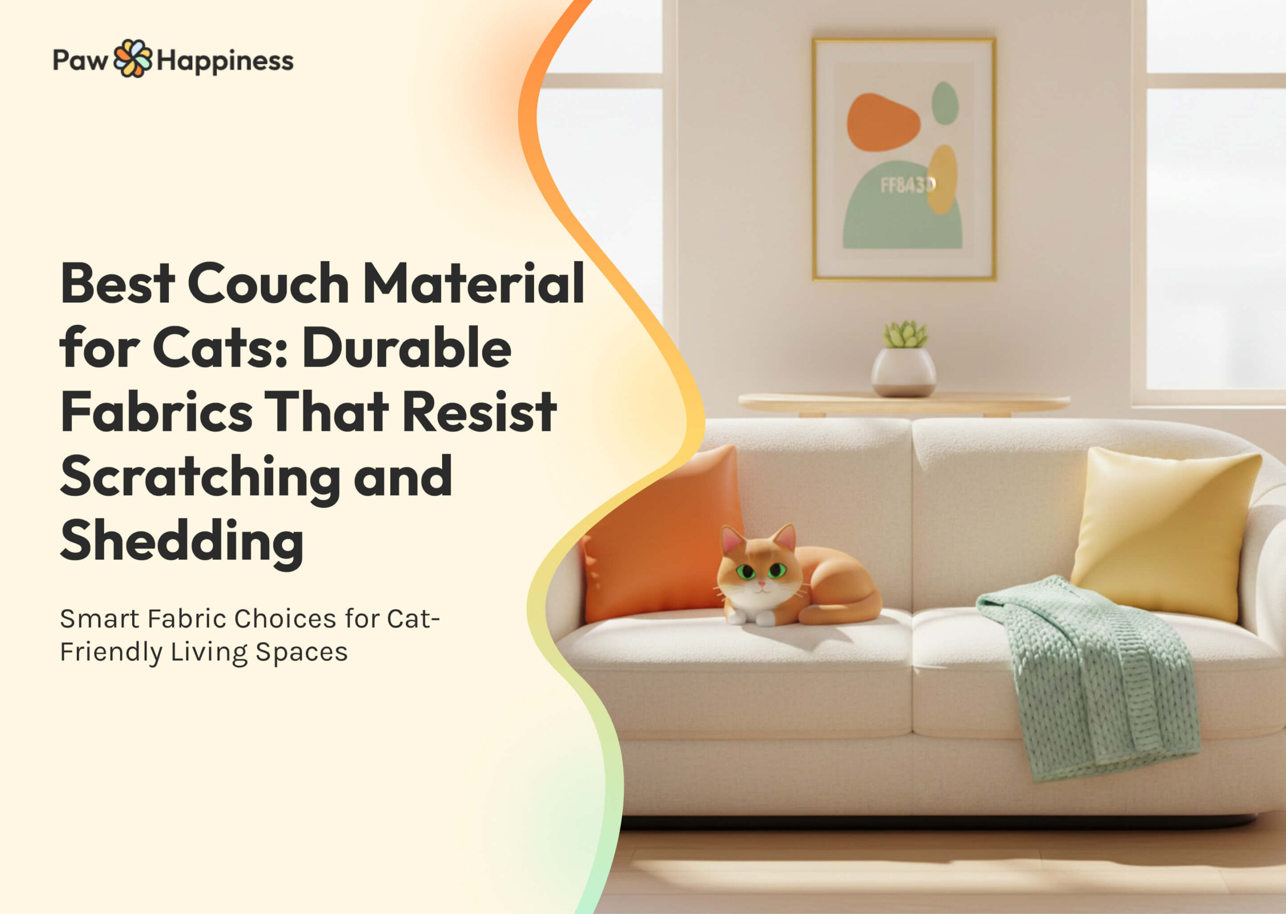 Best Couch Material for Cats: Durable Fabrics That Resist Scratching and Shedding