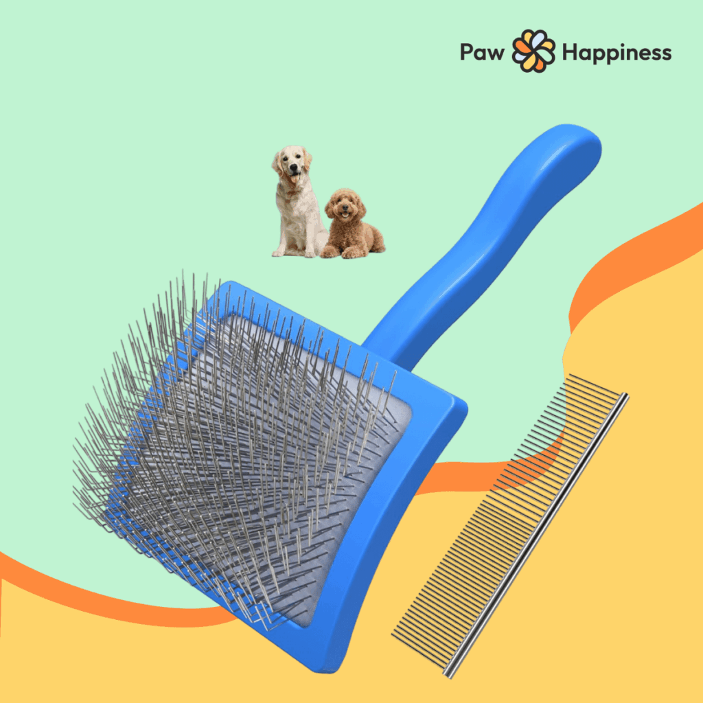 Saccison Slicker Brush & Comb Set