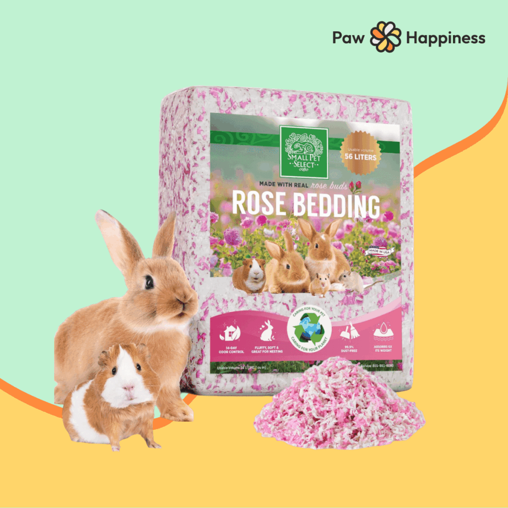 Small Pet Select Rose Paper Bedding